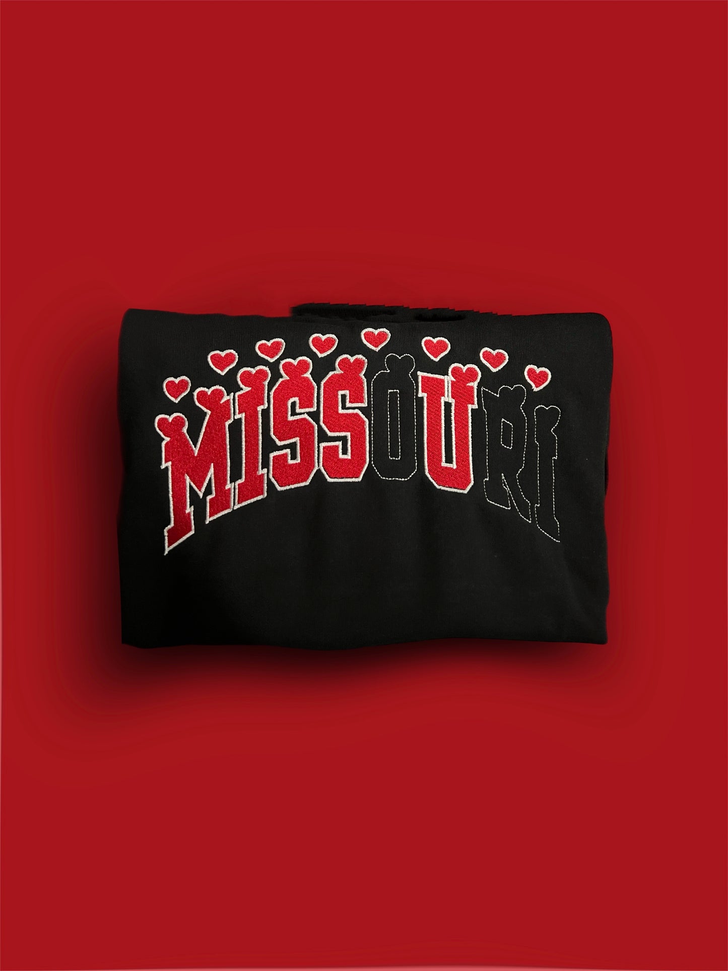 Missouri Hearts Crew Neck
