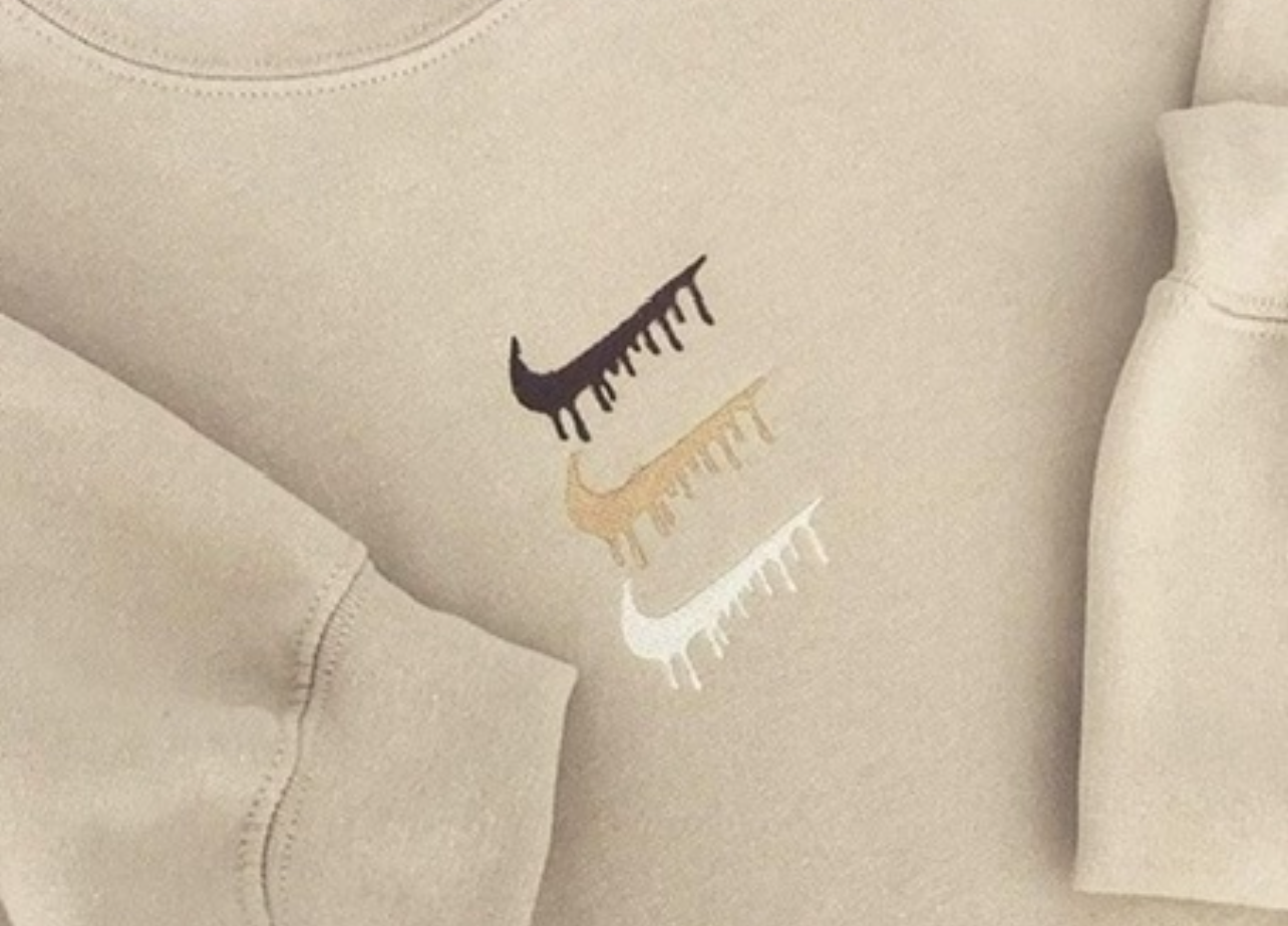3 Drip Swoosh Crewneck