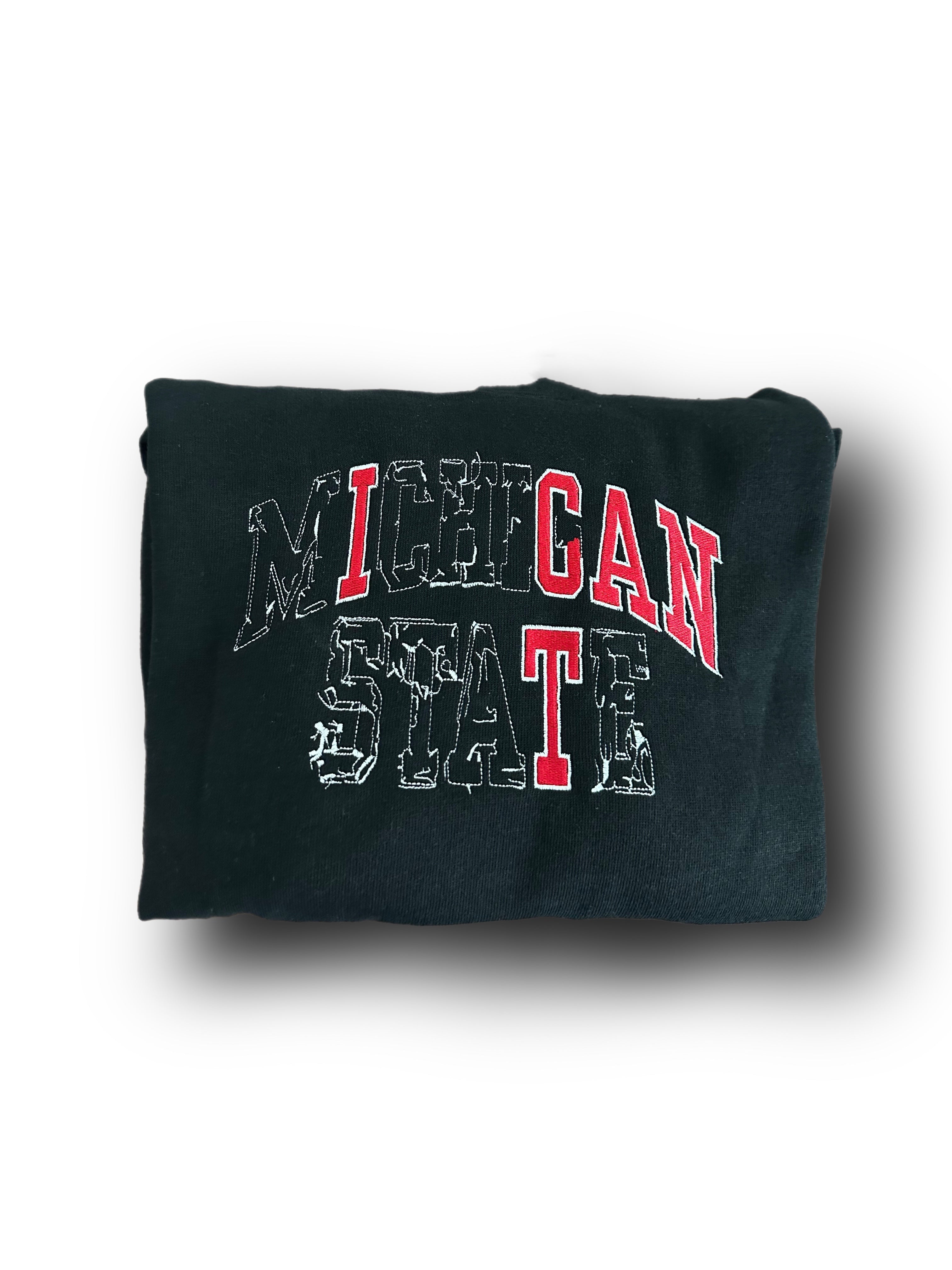 I Cant x Michigan State Crewneck