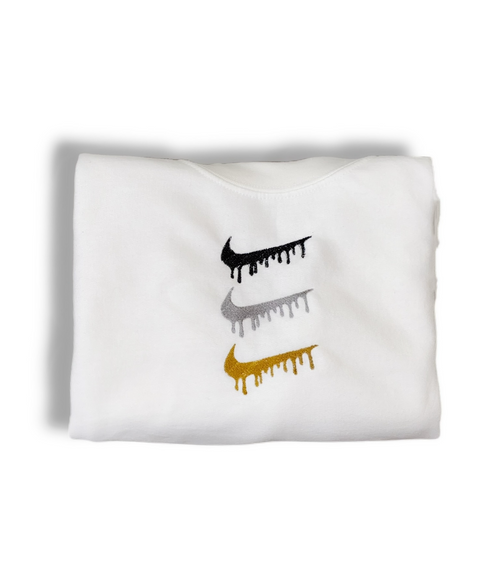 3 Drip Swoosh Crewneck